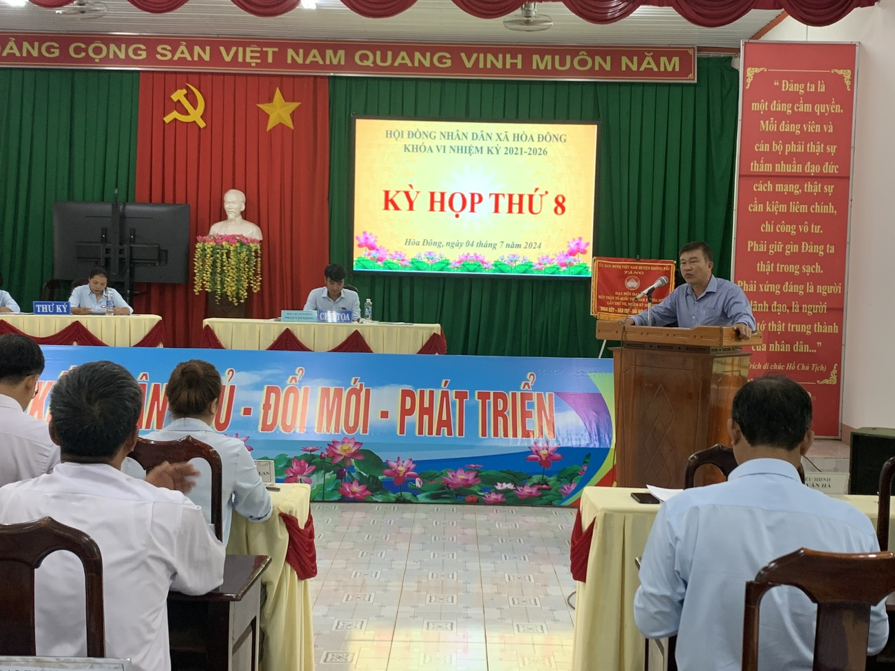 HĐND KỲ HỌP THỨ 8.H4